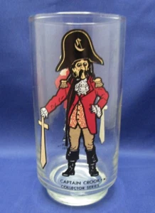 McDonald's 1977 serie de coleccionista vidrio Captain Crook - Imagen 1 de 2