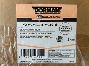 Espejo retrovisor lateral izquierdo Dorman alimentado #955-1561 para Subaru Outback 2000-2006 - Imagen 1 de 3