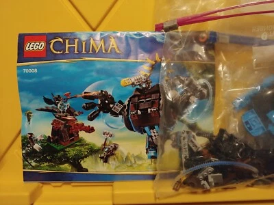 LEGO Chima 70008 Gorzans Gorilla Striker 95% Complete - Image 1 of 3