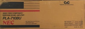 NEC PLA-710 AV Surround Amplifier ***NEW*** - Picture 1 of 10