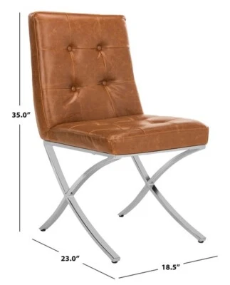 SILLA LATERAL ACOLCHADA WALSH SAFAVIEH, precio reducido 2172748678 FOX6300C Foto 1 de 4