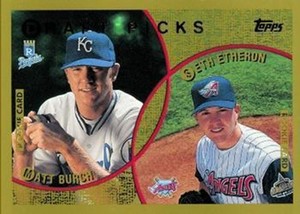 #216 Matt Burch / Seth Etherton - Kansas City Royals / Anaheim Angels - 1999 Top