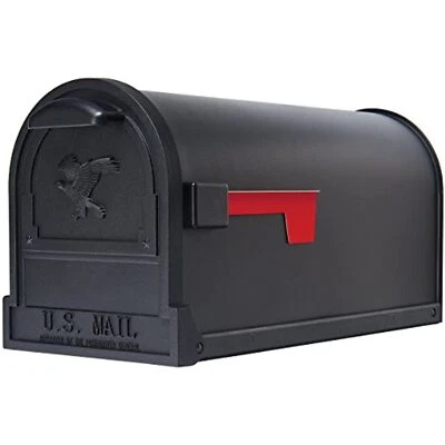 Gibraltar Mailboxes Arlington Large Capacity Galvanized Steel Textured Black, - Image 1 of 4