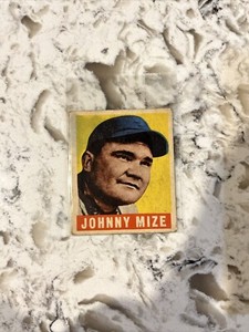 1948-49 Leaf Baseball Johnny Mize Rookie New York Giants #46