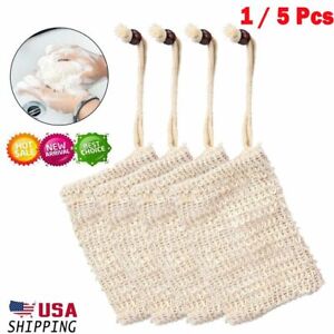 Soap Saver Bag Natural Sisal Exfoliating Soap Pouch for Foaming Drying Soap Bars