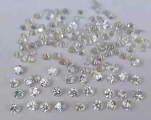 Natural Certified 7 mm White Sapphire Lot Round 20 Pcs Certified Loose Gemstone - Picture 1 of 5