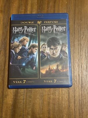 Harry Potter and the Deathly Hallows: Part 1 /Part 2 (Blu-ray Disc) - Image 1 of 3