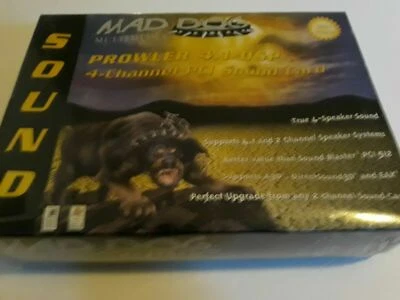 New in Box Mad Dog PROWLER 4.1 DSP - Sound card - PCI - Image 1 of 2
