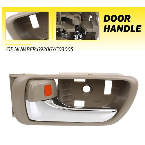 Interior Door Handle 20022006 For Toyota Front Camry or Rear Left