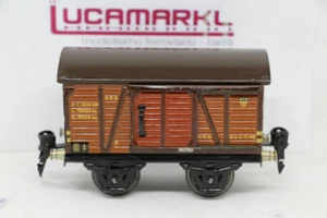 ***** Märklin Spur 0 1681 Gedeckter Güterwagen, Bauzeit 1934-1955 Marklin ***** - Bild 1 von 6