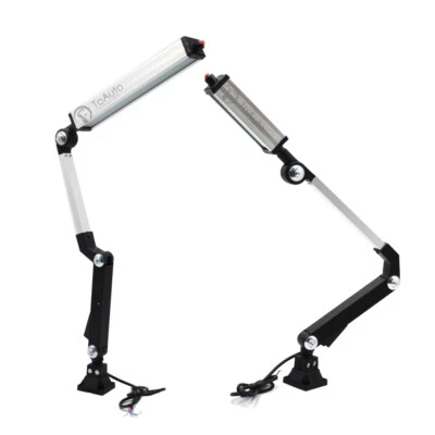 Bridgeport Milling Bench LED Light 200mm 16W AC/DC110-220V Swing Arm Router Lamp - Image 1 of 4