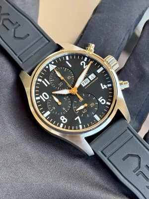 IWC Pilot automatic Chronograph  41mm watch IW388116 APXGP - Image 1 of 4