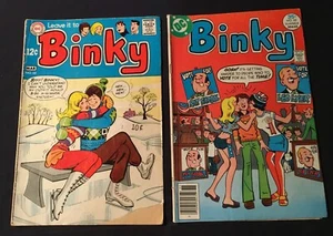 Leave it to Binky #65 & 82 Nice Silver Age Teen Humor Vintage DC Comic 1969 - Picture 1 of 7