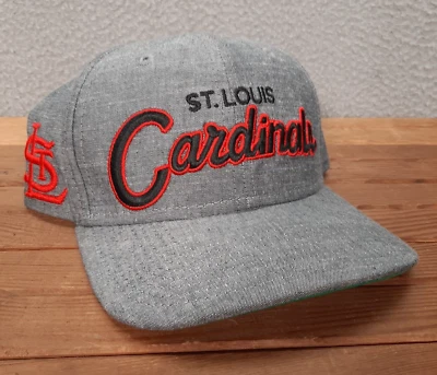 St Louis Cardinals Hat Adult Gray Snapback Cap Nike Cooperstown MLB Baseball - Image 1 of 4