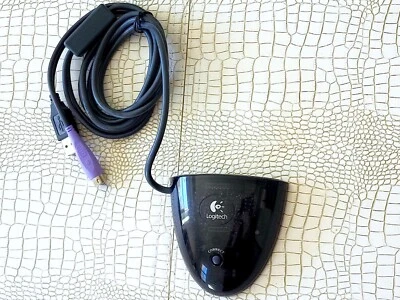 Logitech Cordless Keyboard and Mouse Receiver M/N  C-BD9-Dual  P/N 830522-0000 - Image 1 of 4