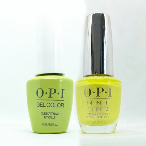 OPI Summer Make The Rules GelColor + Protector solar Infinite Shine My Calls GCP003 Foto 1 de 1