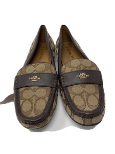 coach signature loafers