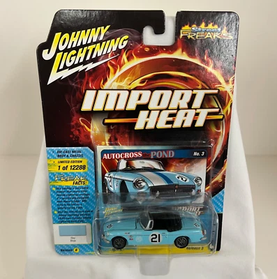 Johnny Lightning Street Freaks Importación Calor VER.B 1963 MG MGB AZUL CIELO JLSF021 Foto 1 de 4