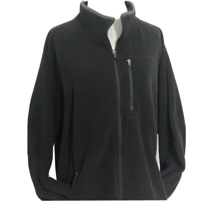 Sudadera para Hombres Xersion Negra y Gris Polar Cremallera Frontal Lote de Bolsillos Talla XL Foto 1 de 4