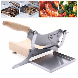 Manual Slicer Ginseng Slicing Machine Chinese Herbal Beef Mutton Roll Slicer New - Picture 1 of 15