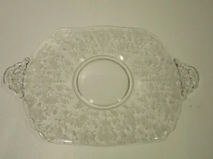 Vintage Cambridge Rose Point Rectangular Serving Platter - Picture 1 of 5