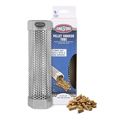 8 Inch Pellet Smoker Tube Hexagon With Box | Pellet Tube Smoker Turns Any Grill  - Image 1 of 4