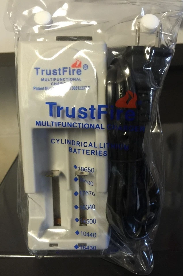 Trustfire TR-001 Dual Battery Charger 18650 18500 18350 17670 16340
