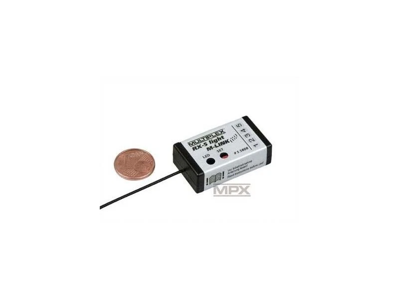 Multiplex RX-5 light Empfänger M-LINK 2,4GHz - 55808 - Bild 1 von 1