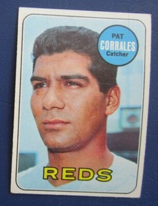 1969 Topps Pat Corrales (Cincinnati Reds) #382 EX