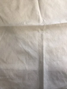 Remnant Fabric - 37" x 24" - White Fabric - #J-1 - Picture 1 of 5