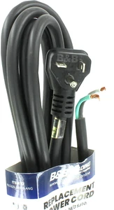 9Ft.  Replacement Power Cord  20A 250V, 14/3 SJTO NEMA 6-20 (9LC620-143RB-ANG) - Picture 1 of 2