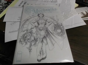 LADY MECHANIKA MONSTRUO DEL MINISTERIO #1 (DE 4) BOCETO CVR 1:10 VAR ¡Escaneos reales! - Imagen 1 de 3