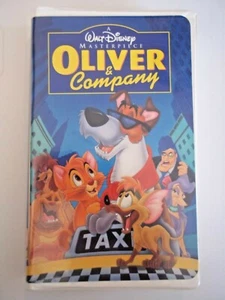 VHS Tape OLIVER & COMPANY A Walt Disney Masterpiece Movie - Home Video - Picture 1 of 8