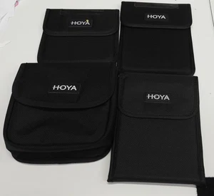HOYA Sq100 Pouches Single & 6x Filters, 100x150 & 100x100mm.  LOW PRICE TO CLEAR - Picture 1 of 21