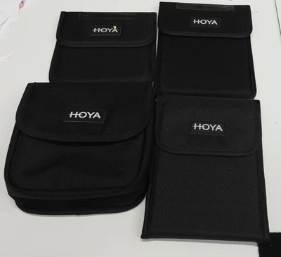 HOYA Sq100 Pouches Single & 6x Filters, 100x150 & 100x100mm.  LOW PRICE TO CLEAR - Image 1 of 4