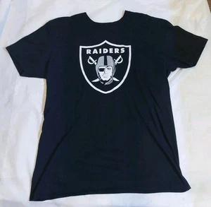 Raiders T Shirt Size XL ( Imperfect Sewing On Hem - See Pics) - Picture 1 of 8