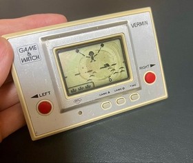 Nintendo Game & Watch Vermin MT-03 Wide Screen Tested