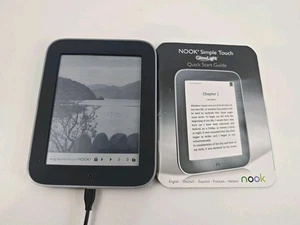 Lector electrónico NOOK Simple Touch GlowLight (BNRV350) - probado, funciona - Imagen 1 de 8