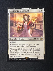 2025 MTG Final Fantasy Aerith Gainborough #4 - Picture 1 of 2