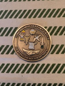 314th Mission Support Group Challenge Coin SSE - Bild 1 von 2