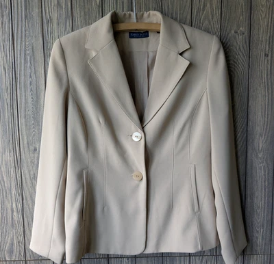 Chaqueta Blazer Karen Scott Para Mujer Pequeña Formal Traje Talla 8 Foto 1 de 4