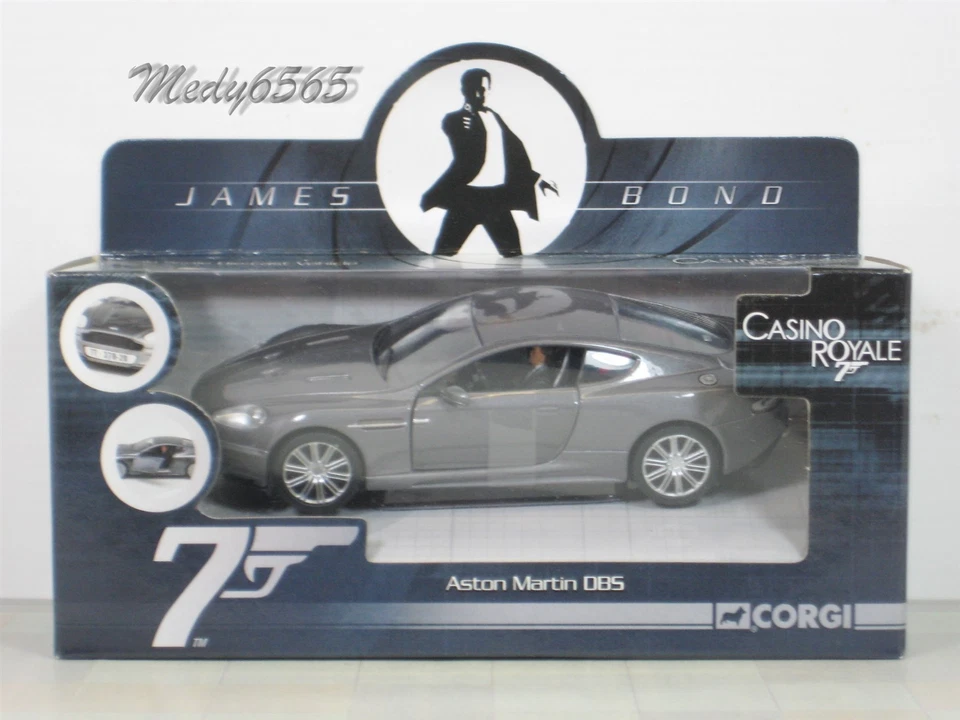 Corgi Casino Royale "With Figure" Aston Martin DBS Scale 1/36 - Image 1 of 4