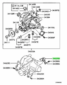 Bracket, Rear Diff Support For: Mitsubishi Lancer Evo 7 8 9 CT9A - Picture 1 of 1