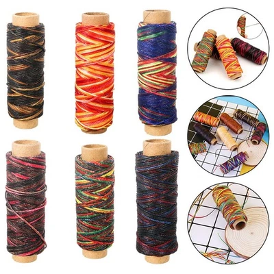 DIY Hand Thread Multicolor Sewing Thread Easy To Use High-Quality Scrapbooking - Image 1 of 4