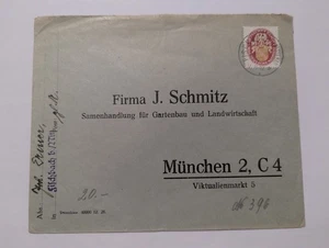 Impero tedesco ricevuta Fischbach 1927 - Foto 1 di 3