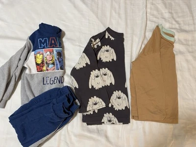 Conjunto de suéter con capucha ropa mixta 4T para niño pequeño manga larga, H y M H&M Foto 1 de 4