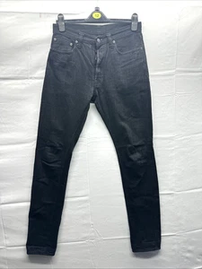Syoaiya Herren Schwarz Japanese Selvedge Denim Jeans Größe 32 Button Fly W32 L34 - Bild 1 von 24