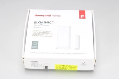 Sensor de porta/janela sem fio bidirecional Honeywell SIXMINICT SiX - NOVO - Imagem 1 de 4