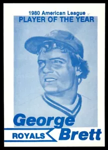 1980 The Sporting News Dick Kaegel George Brett Kansas City Royals - Picture 1 of 2