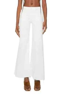 MOTHER THE ROLLER FRAY HEM WIDE LEG JEANS FAIREST OF THEM ALL WOMEN'S SIZE 28 - Picture 1 of 18
